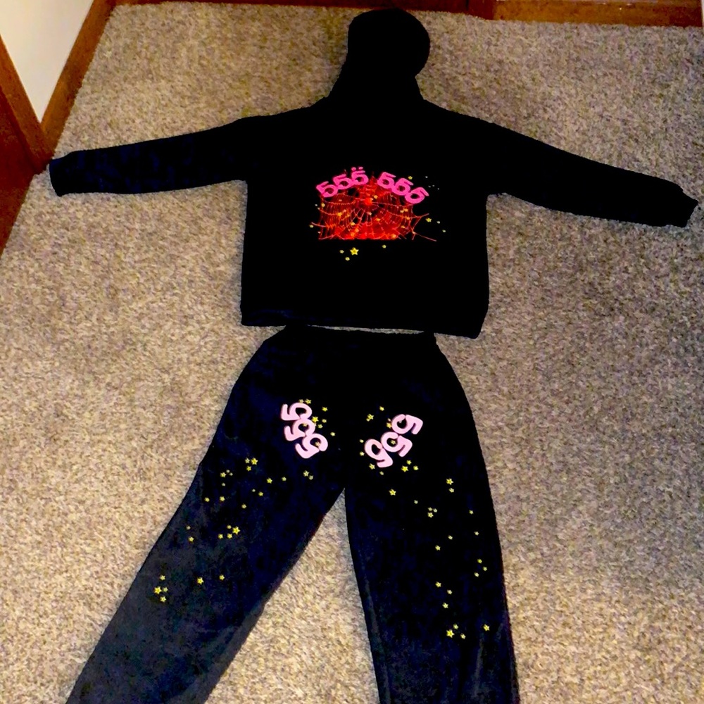Spider 555 full sweat suit